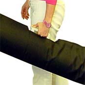 Pantalla port�til de Tr�pode Reforzada Ouver Hard-FastProf - Bolsa opcional que permite transportar la pantalla c�modamente adem�s de protegerla de polvo y golpes cuando est� recogida.