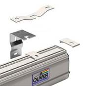 Pantalla manual frontal PSO Ouver ProCinex - Adaptable a techo o pared mediante un sistema de fijaci�n integrado que queda oculto detr�s del cajet�n.