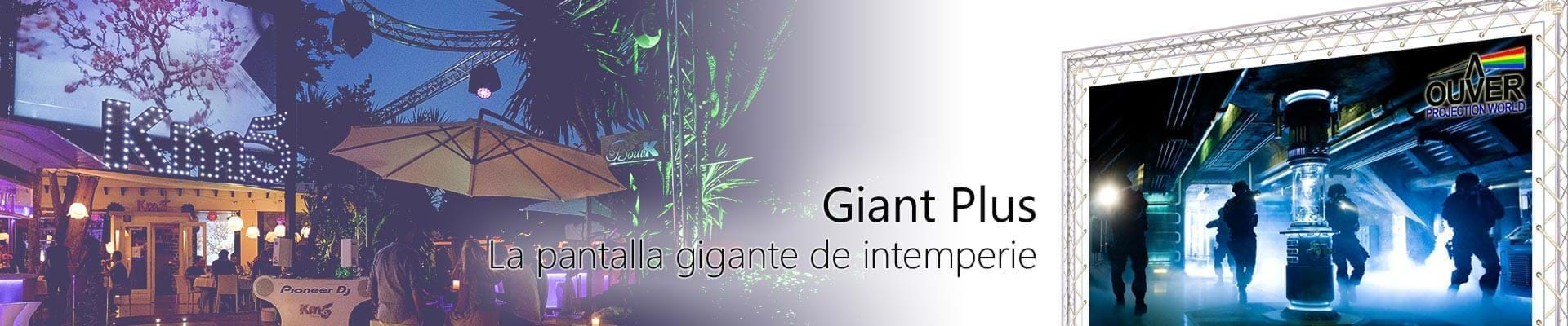 Pantalla gigante para exterior e intemperie Ouver Giant Plus